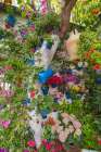 Centro District, Cordoba, Andalusia, Spain. Courtyard garden of a home Art Print